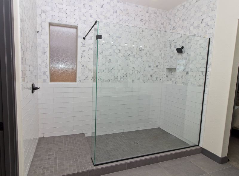 Custom Tile Shower Finish